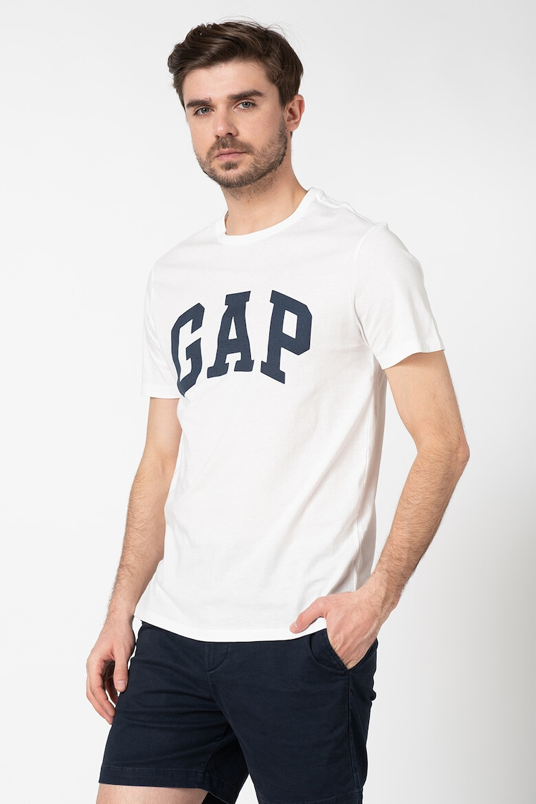 GAP Tricou de bumbac cu imprimeu logo - Pled.ro