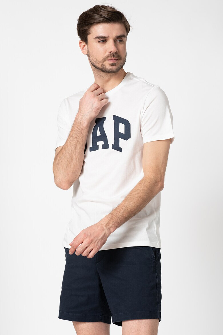 GAP Tricou de bumbac cu imprimeu logo - Pled.ro