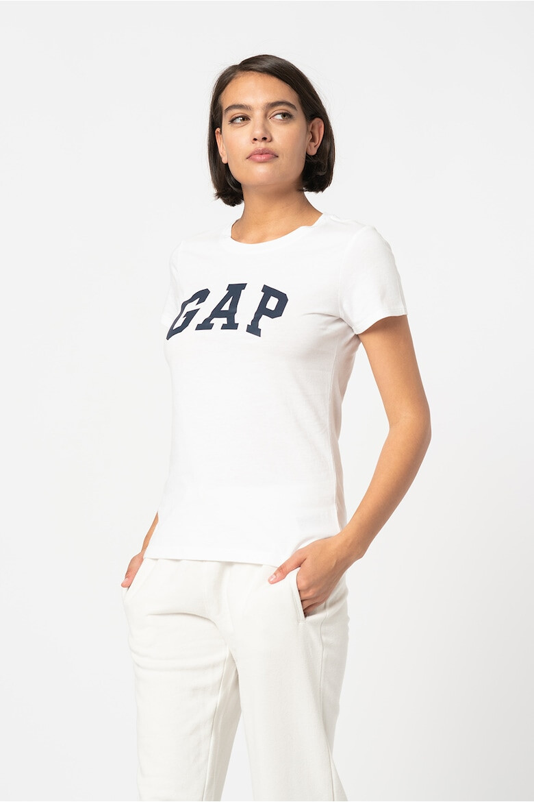 GAP Tricou de bumbac cu imprimeu logo - Pled.ro