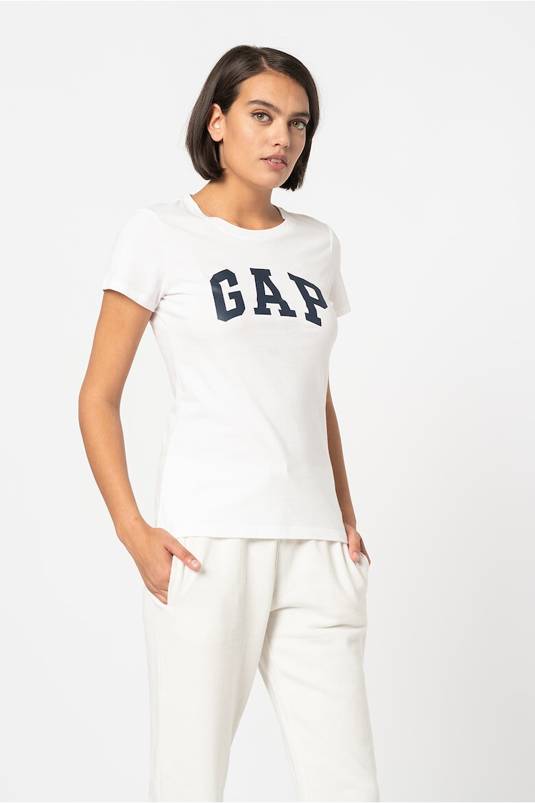 GAP Tricou de bumbac cu imprimeu logo - Pled.ro