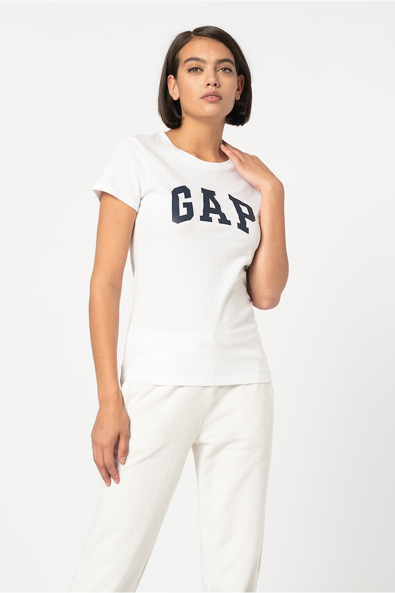 GAP Tricou de bumbac cu imprimeu logo - Pled.ro