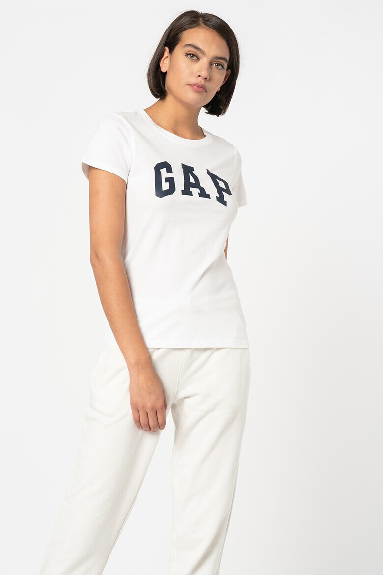 GAP Tricou de bumbac cu imprimeu logo - Pled.ro