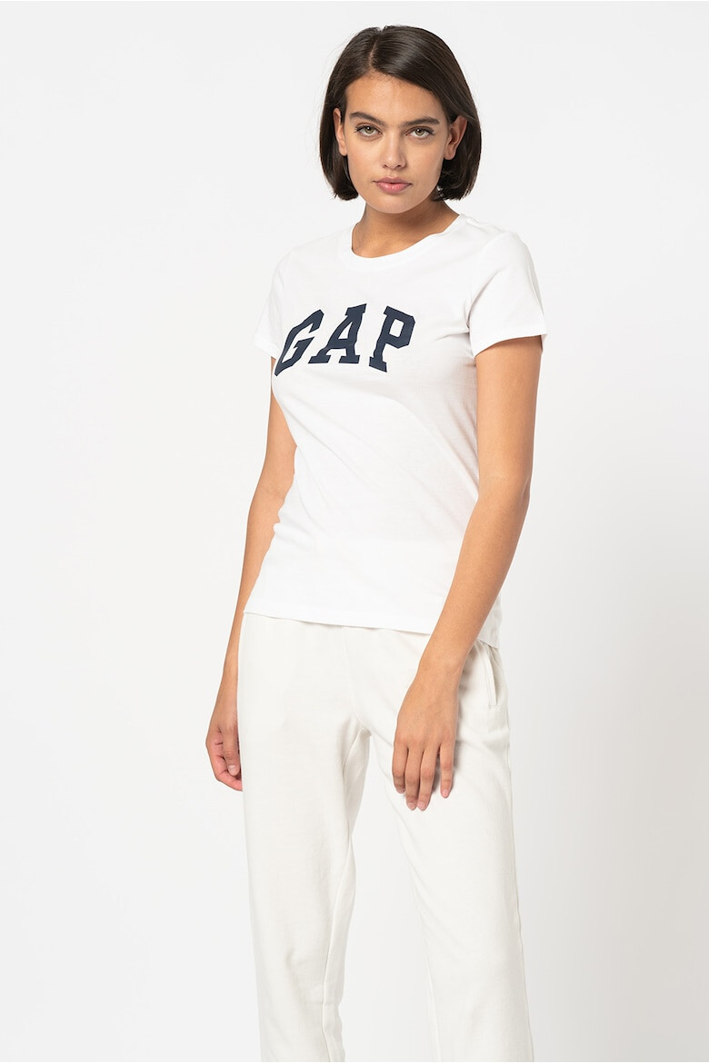 GAP Tricou de bumbac cu imprimeu logo - Pled.ro