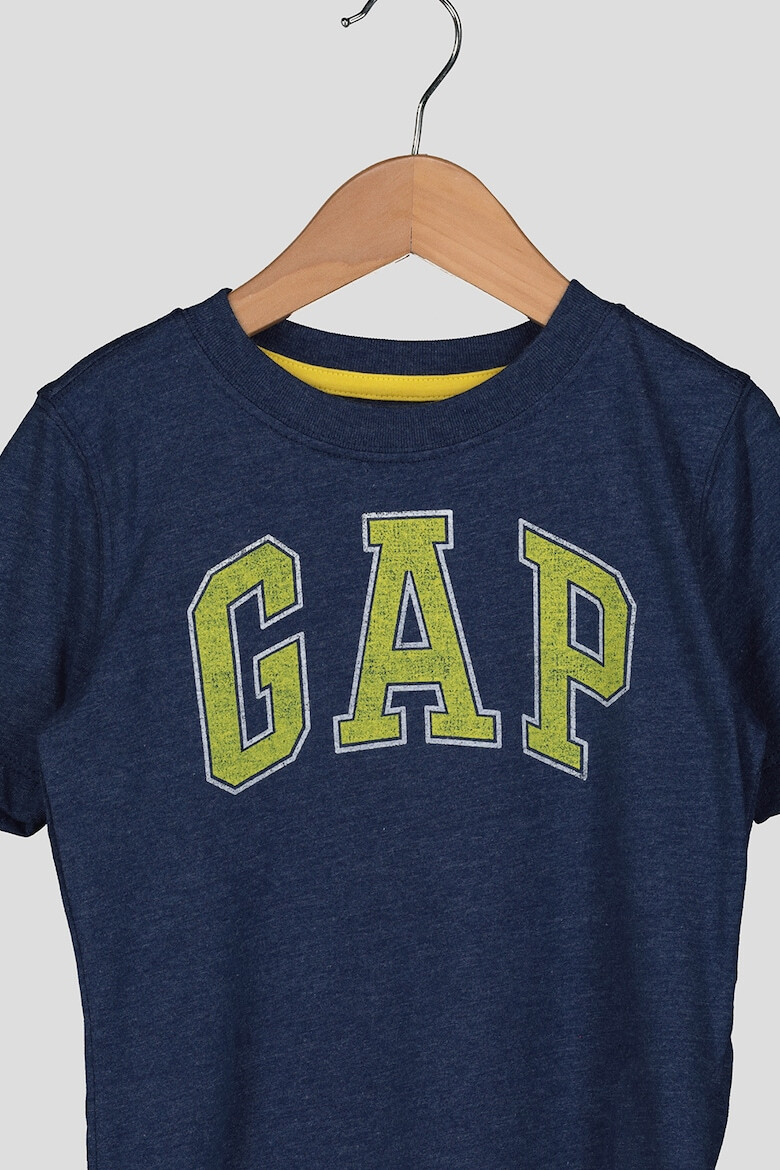 GAP Tricou de bumbac cu imprimeu logo - Pled.ro