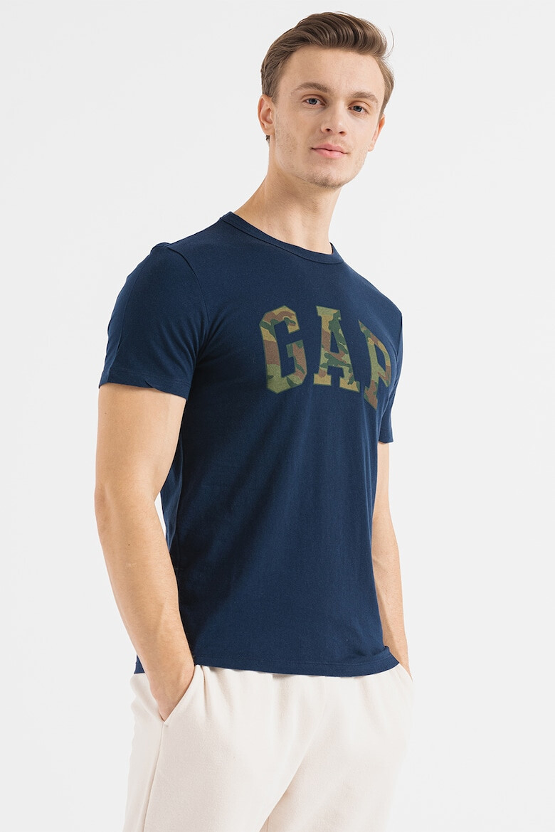 GAP Tricou de bumbac cu imprimeu logo - Pled.ro