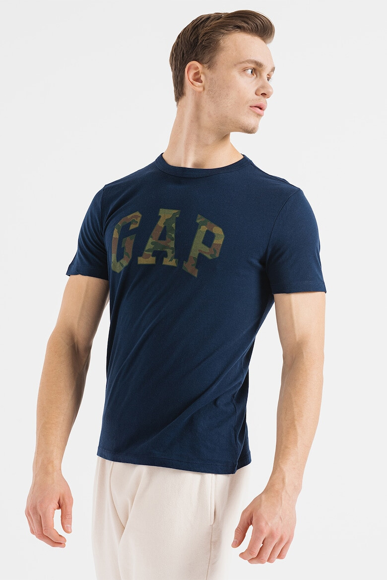 GAP Tricou de bumbac cu imprimeu logo - Pled.ro