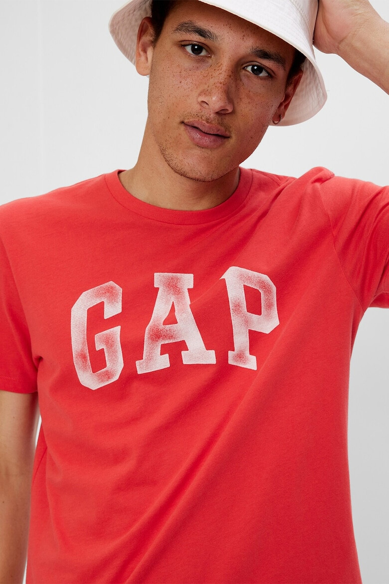 GAP Tricou de bumbac cu imprimeu logo - Pled.ro