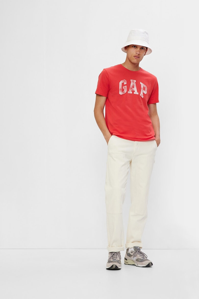 GAP Tricou de bumbac cu imprimeu logo - Pled.ro