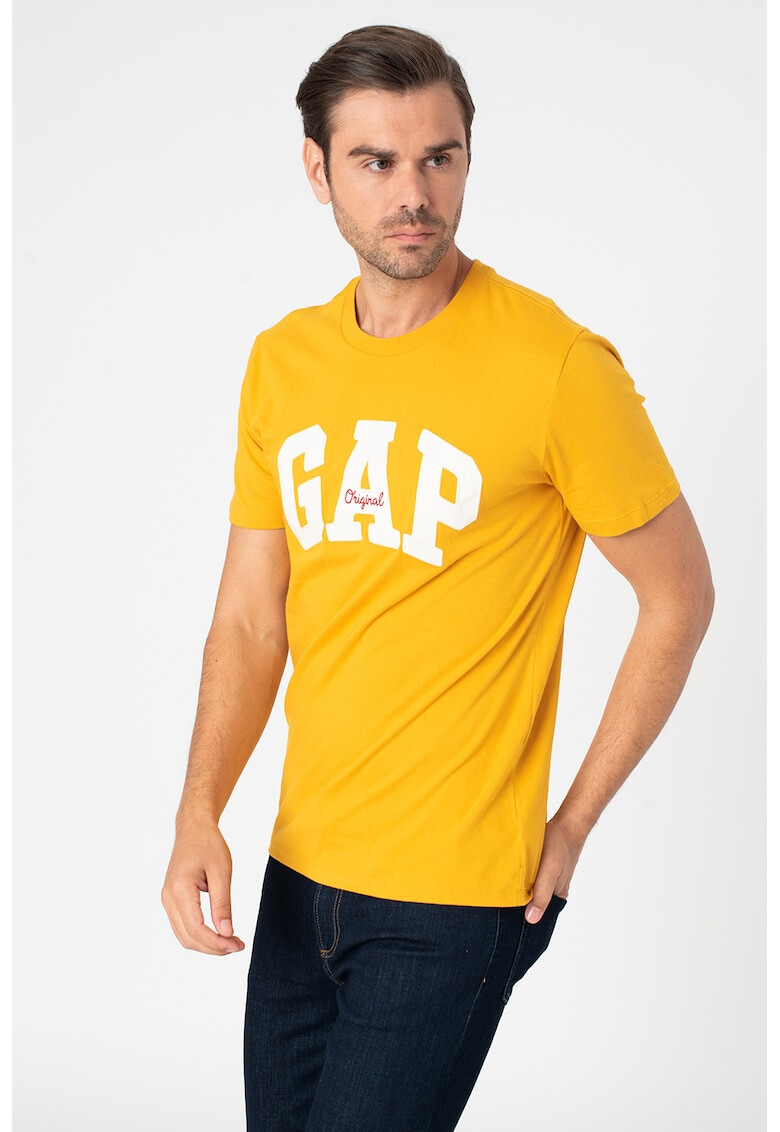 GAP Tricou de bumbac cu imprimeu logo 1 - Pled.ro