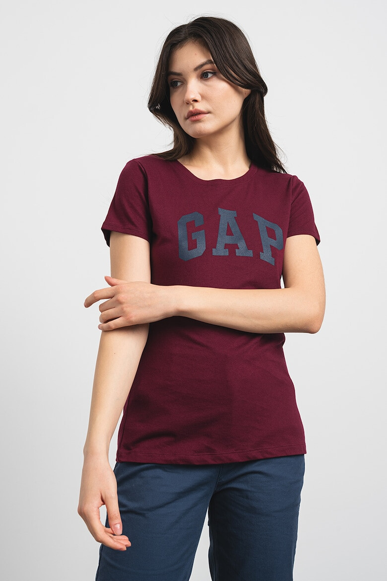 GAP Tricou de bumbac cu imprimeu logo - Pled.ro