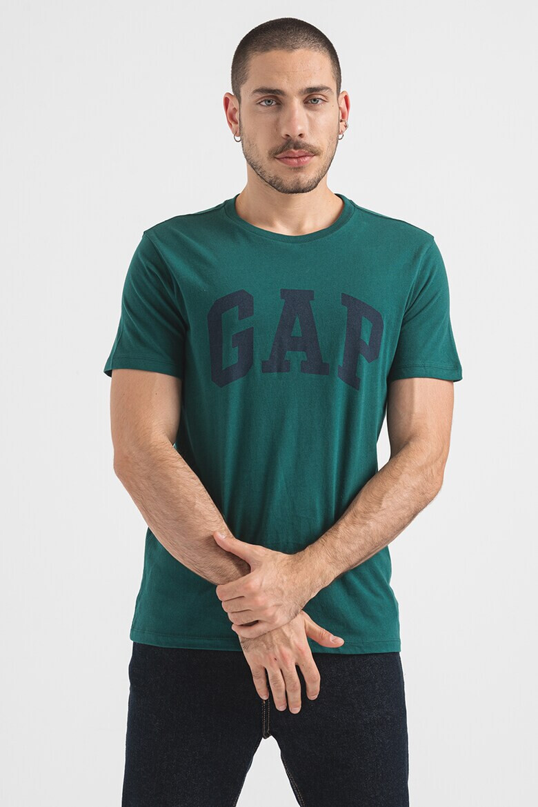 GAP Tricou de bumbac cu imprimeu logo - Pled.ro