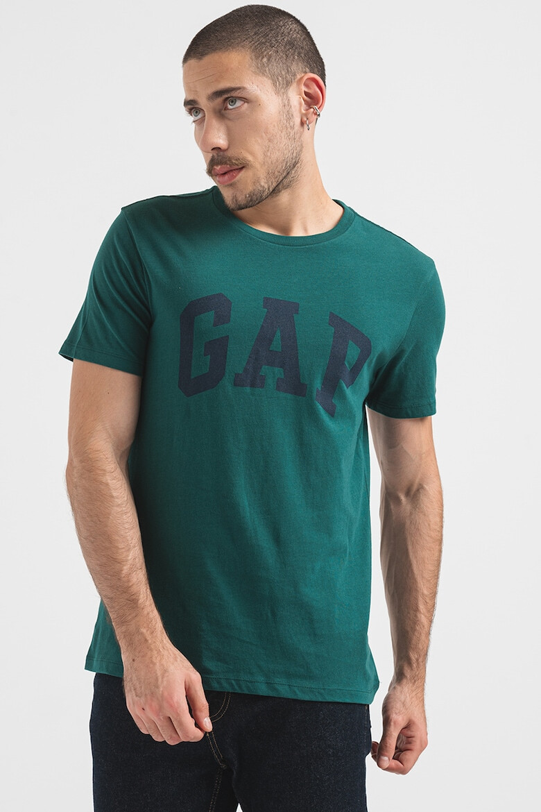 GAP Tricou de bumbac cu imprimeu logo - Pled.ro