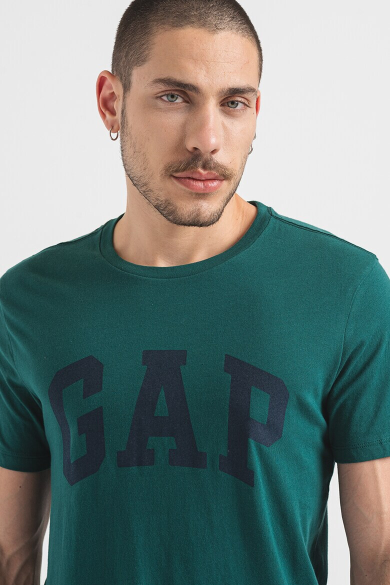 GAP Tricou de bumbac cu imprimeu logo - Pled.ro