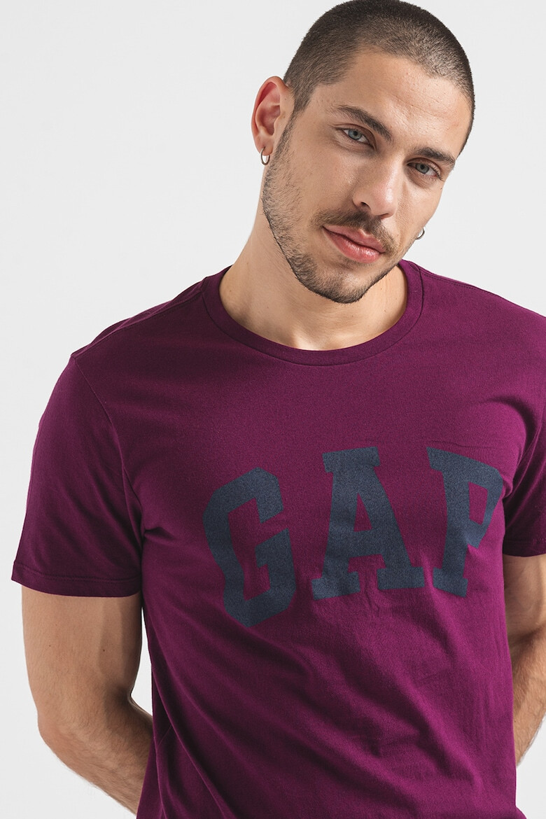 GAP Tricou de bumbac cu imprimeu logo - Pled.ro