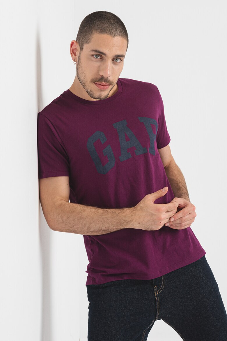 GAP Tricou de bumbac cu imprimeu logo - Pled.ro