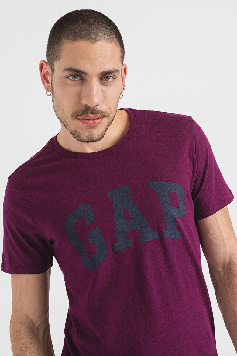 GAP Tricou de bumbac cu imprimeu logo - Pled.ro