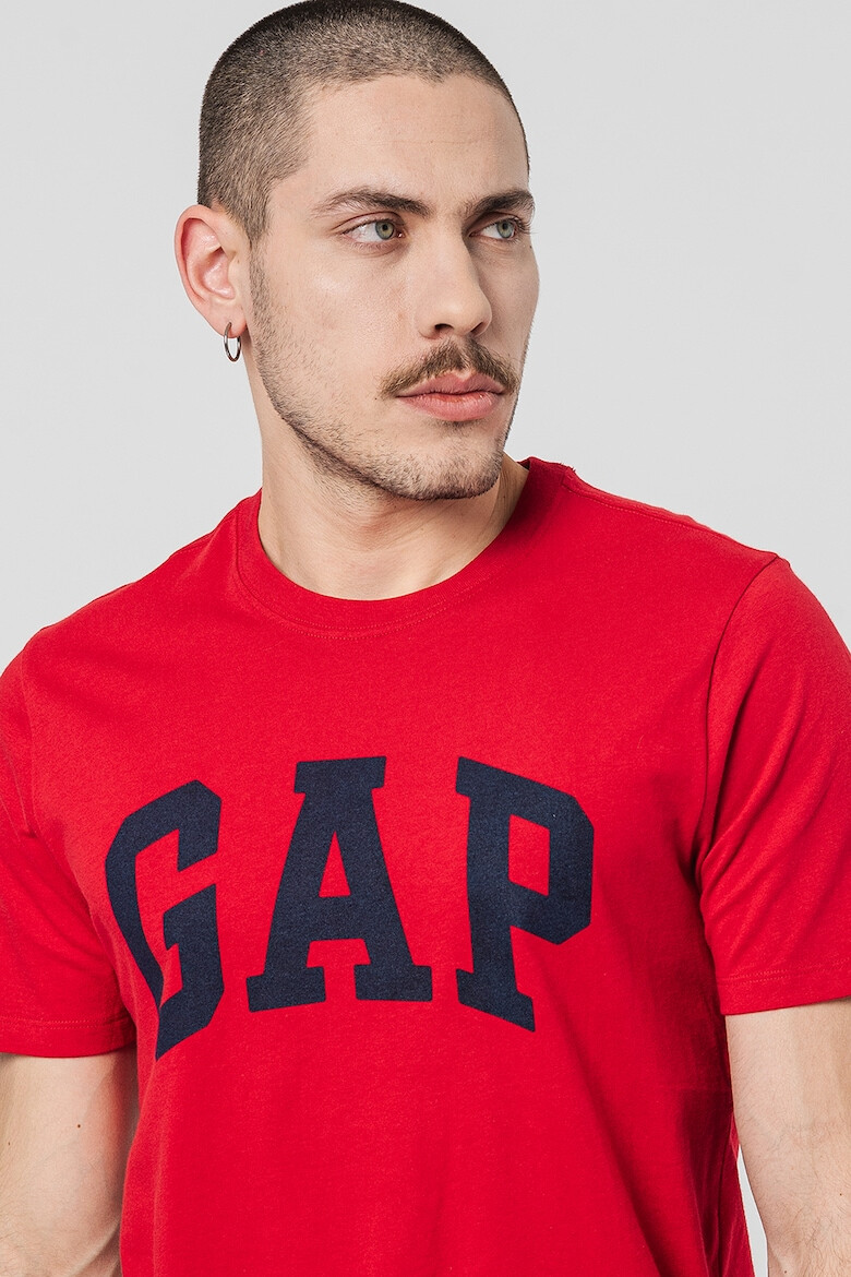 GAP Tricou de bumbac cu imprimeu logo - Pled.ro