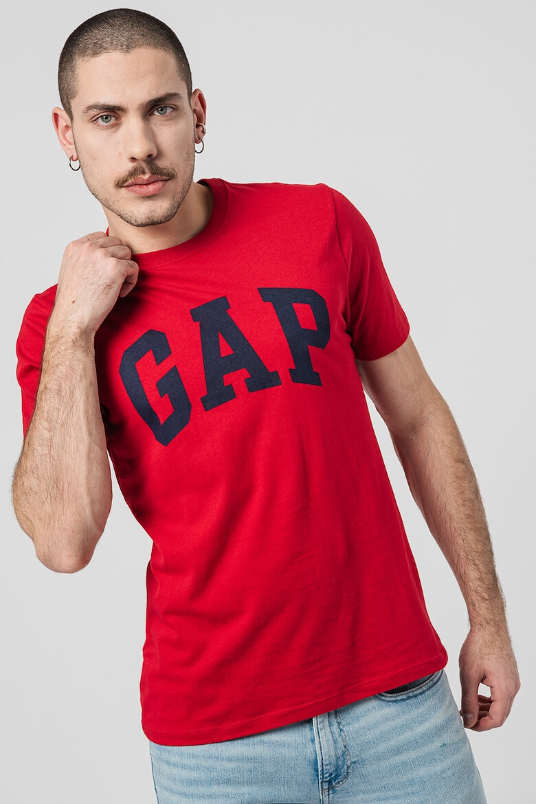 GAP Tricou de bumbac cu imprimeu logo - Pled.ro