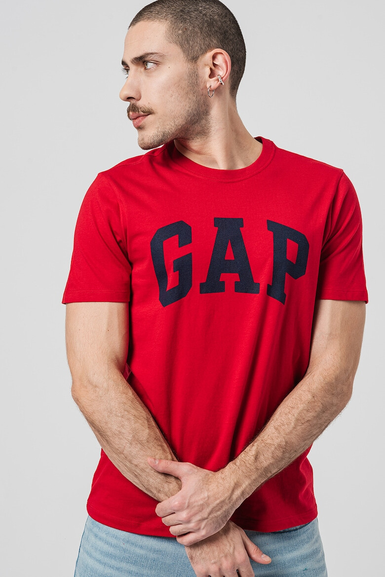 GAP Tricou de bumbac cu imprimeu logo - Pled.ro