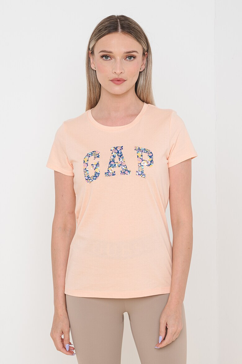 GAP Tricou de bumbac cu imprimeu logo - Pled.ro