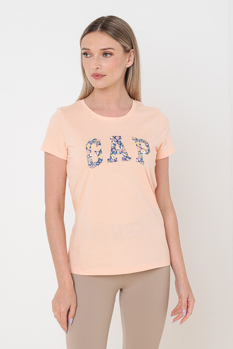 GAP Tricou de bumbac cu imprimeu logo - Pled.ro