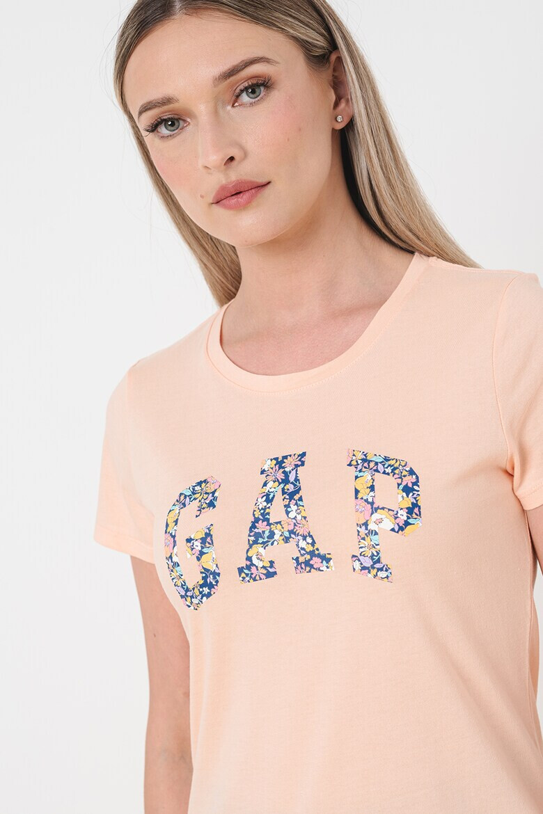 GAP Tricou de bumbac cu imprimeu logo - Pled.ro