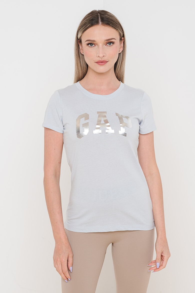 GAP Tricou de bumbac cu imprimeu logo - Pled.ro