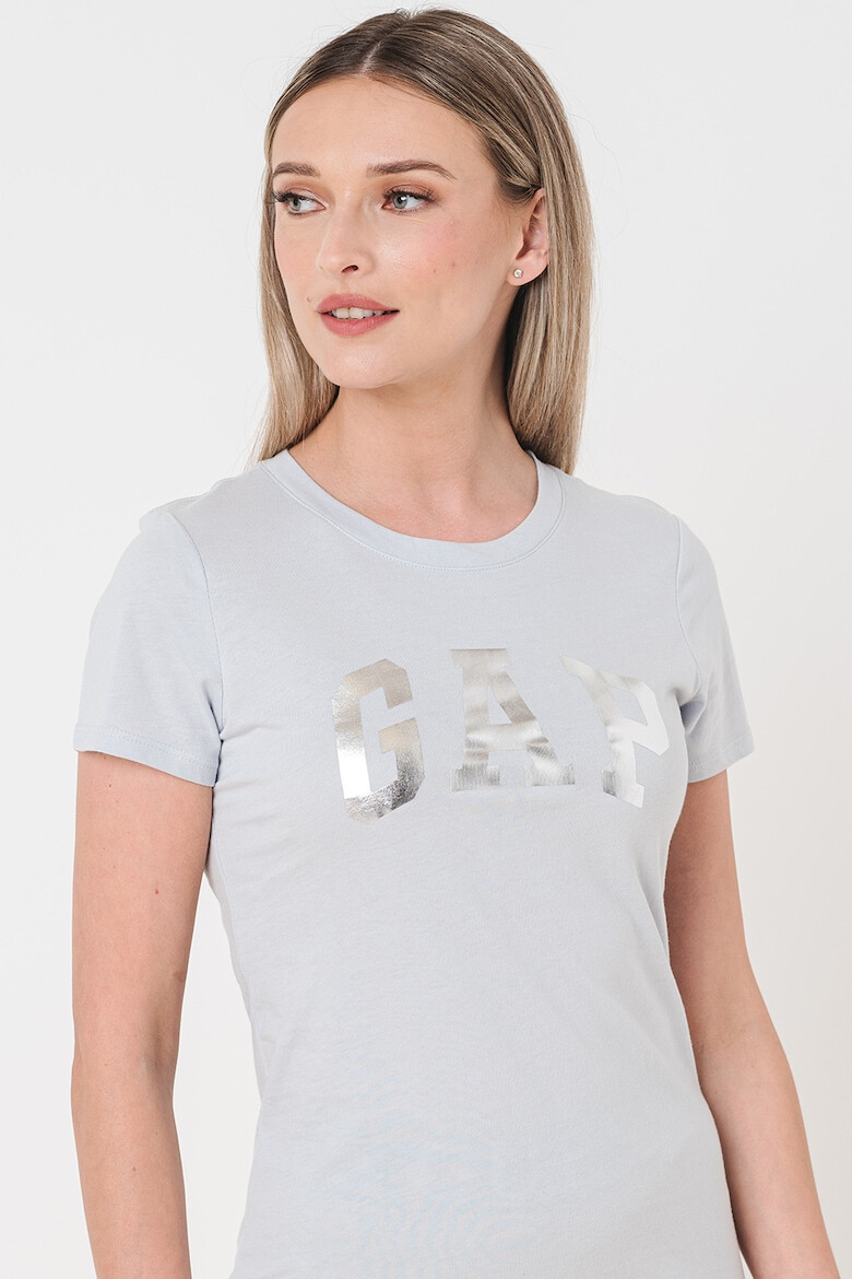 GAP Tricou de bumbac cu imprimeu logo - Pled.ro