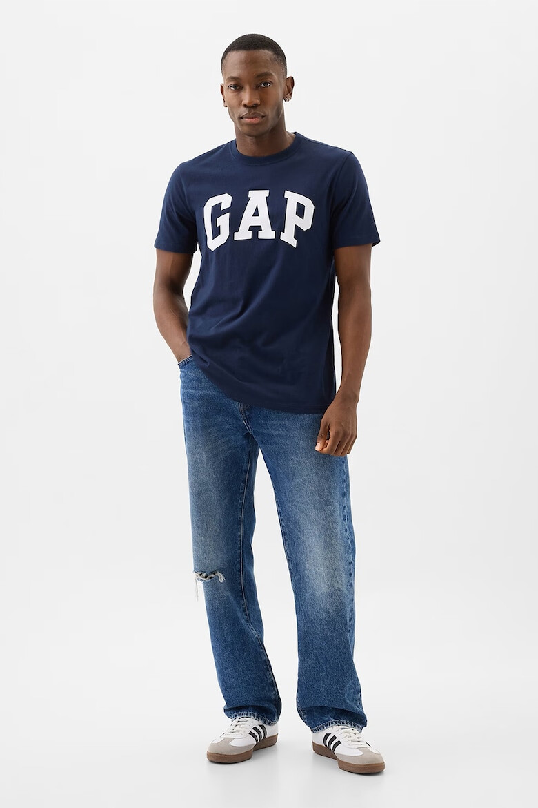 GAP Tricou de bumbac cu imprimeu logo - Pled.ro