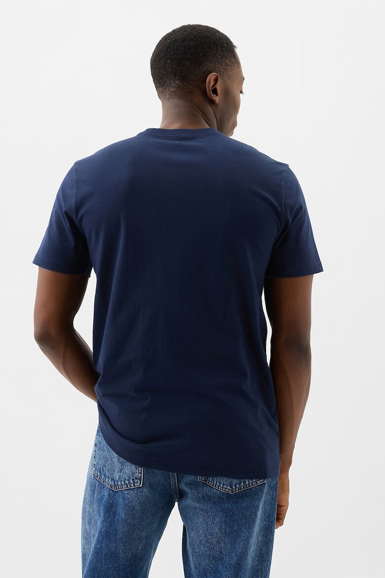 GAP Tricou de bumbac cu imprimeu logo - Pled.ro