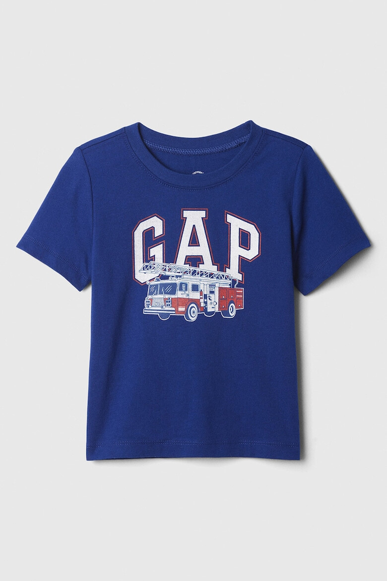 GAP Tricou de bumbac cu imprimeu logo - Pled.ro