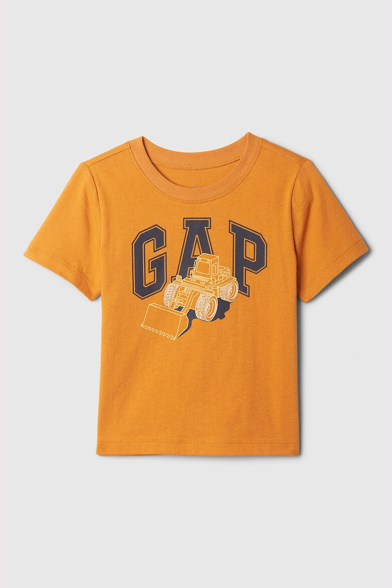 GAP Tricou de bumbac cu imprimeu logo - Pled.ro