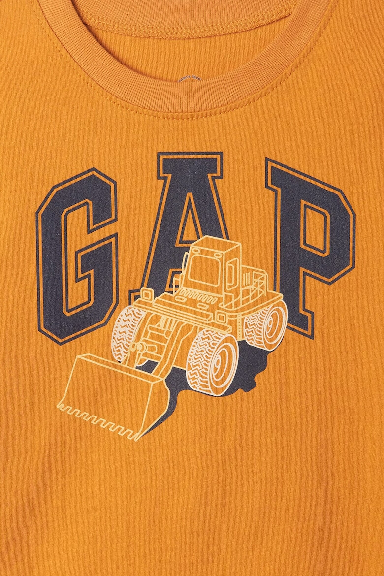 GAP Tricou de bumbac cu imprimeu logo - Pled.ro