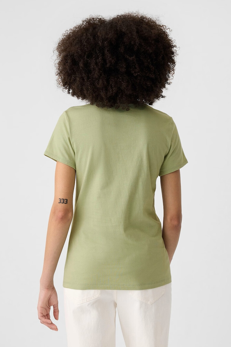 GAP Tricou de bumbac cu imprimeu logo - Pled.ro