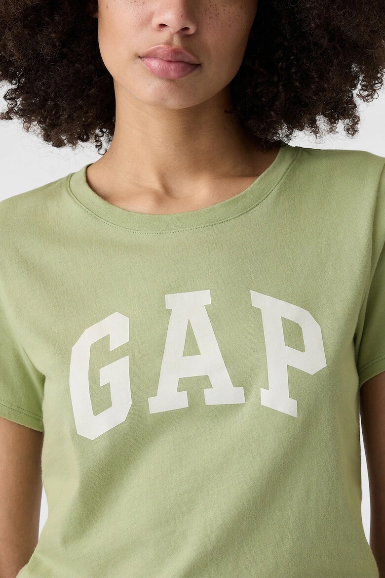 GAP Tricou de bumbac cu imprimeu logo - Pled.ro