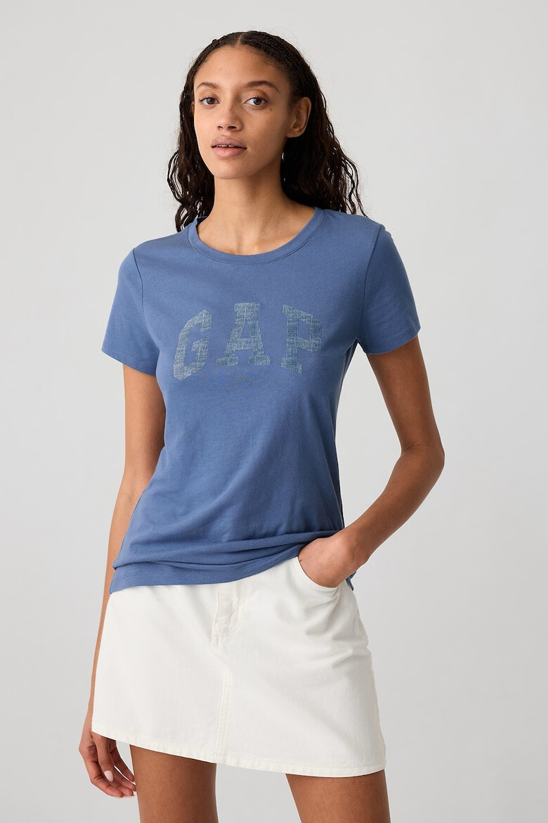 GAP Tricou de bumbac cu imprimeu logo - Pled.ro