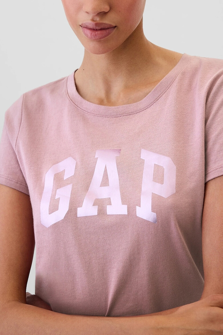 GAP Tricou de bumbac cu imprimeu logo - Pled.ro