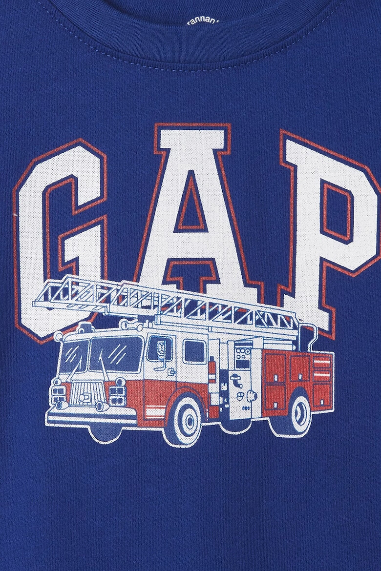 GAP Tricou de bumbac cu imprimeu logo - Pled.ro