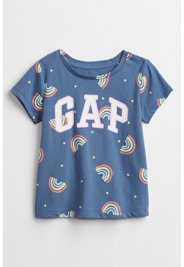 GAP Tricou de bumbac cu imprimeu logo c - Pled.ro