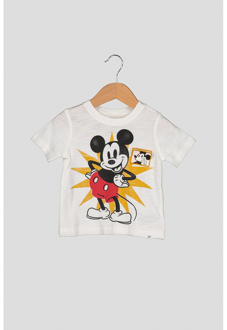 GAP Tricou de bumbac cu imprimeu Mickey Mouse - Pled.ro