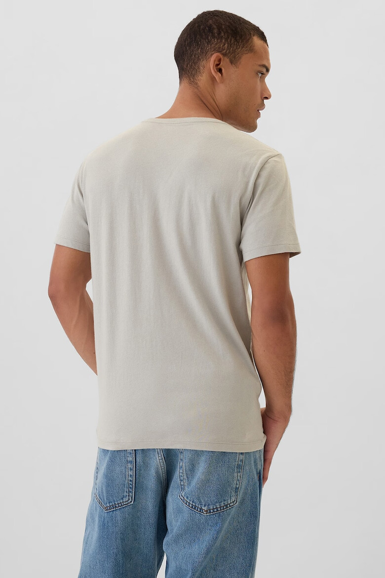 GAP Tricou de bumbac cu logo - Pled.ro