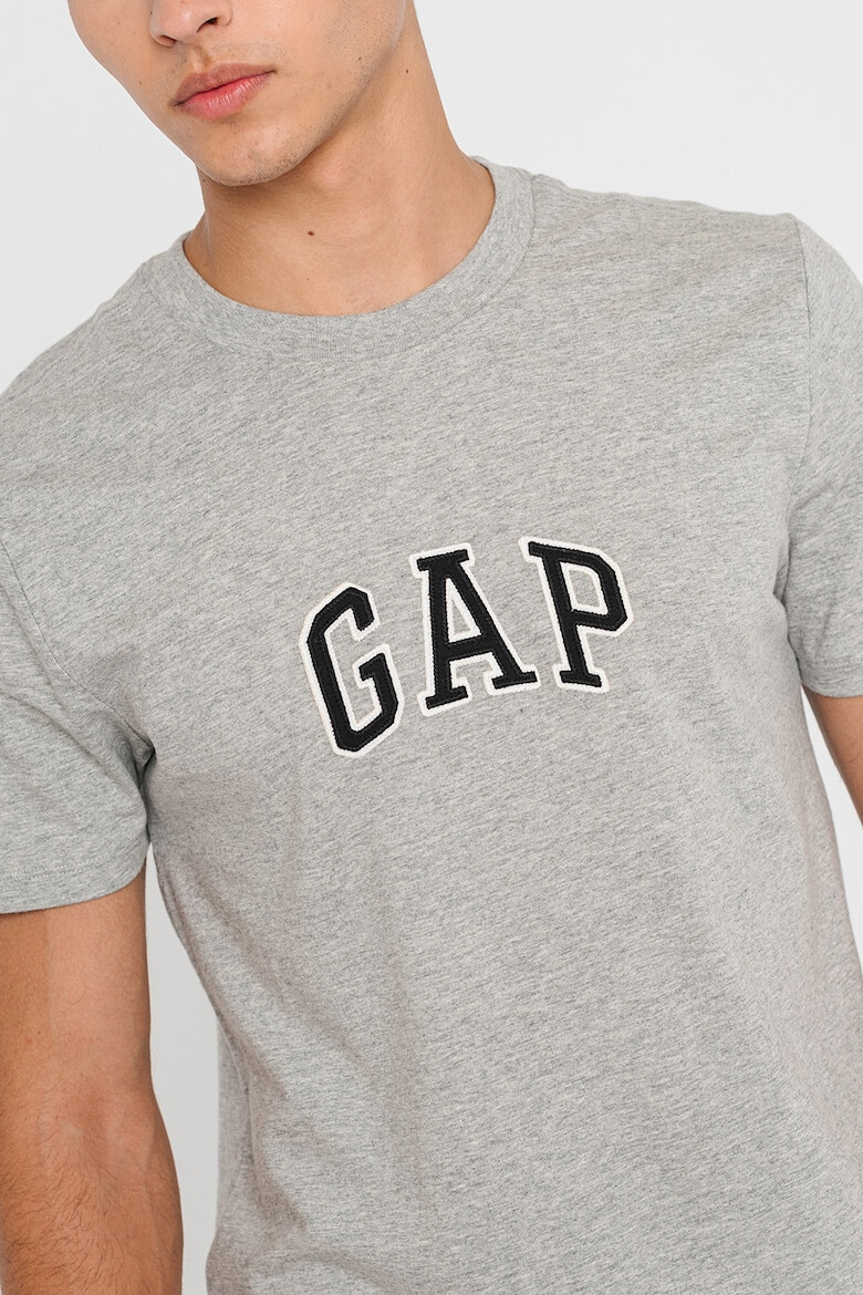 GAP Tricou de bumbac cu logo brodat - Pled.ro