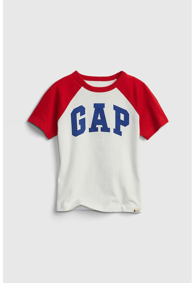 GAP Tricou de bumbac cu maneci raglan - Pled.ro