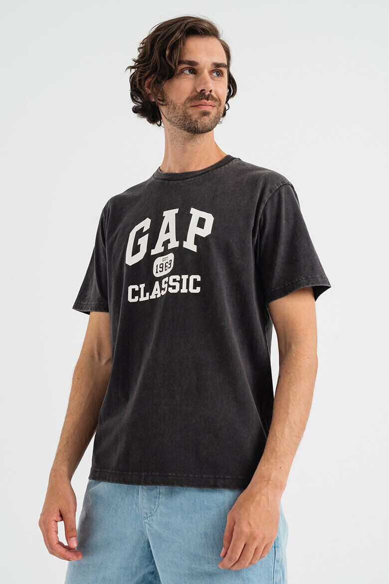 GAP Tricou de bumbac organic cu imprimeu logo - Pled.ro