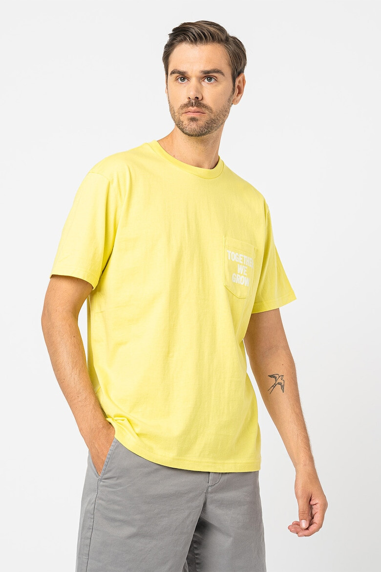 GAP Tricou de bumbac organic Ron Finley - Pled.ro