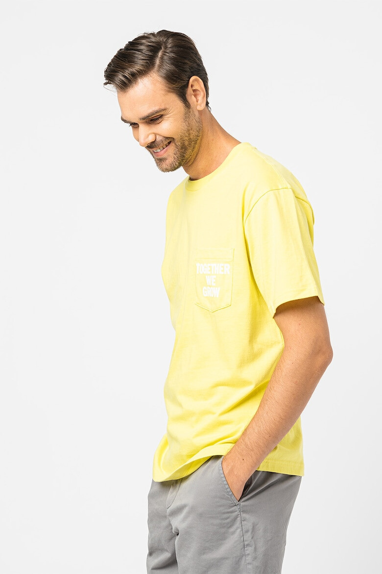 GAP Tricou de bumbac organic Ron Finley - Pled.ro