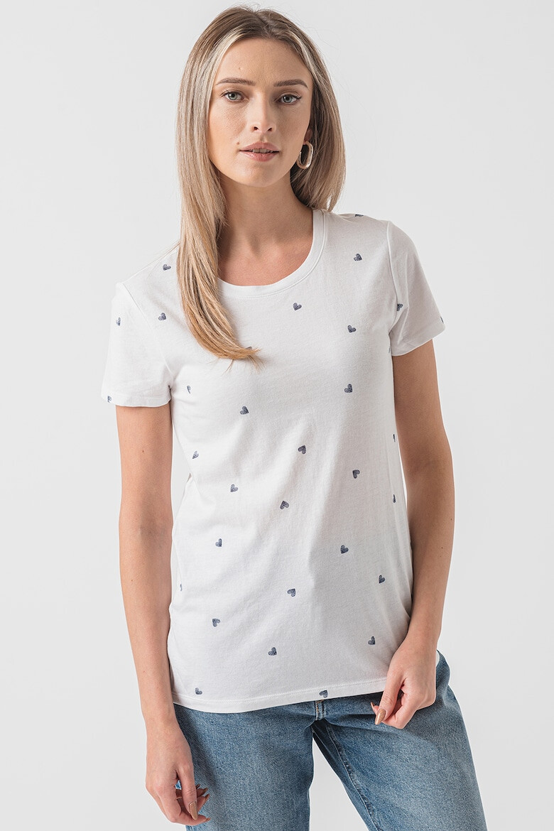 GAP Tricou din amestec de modal cu strasuri - Pled.ro