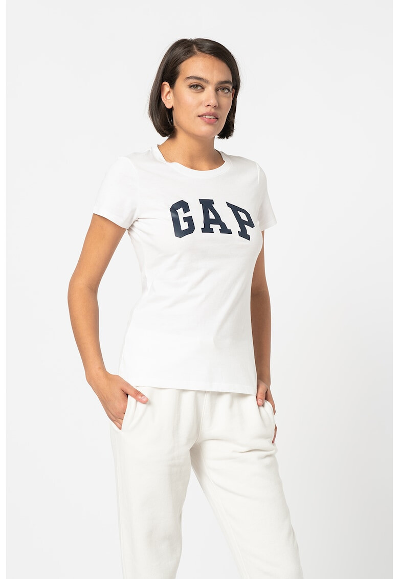 GAP Tricou de bumbac cu imprimeu logo - Pled.ro