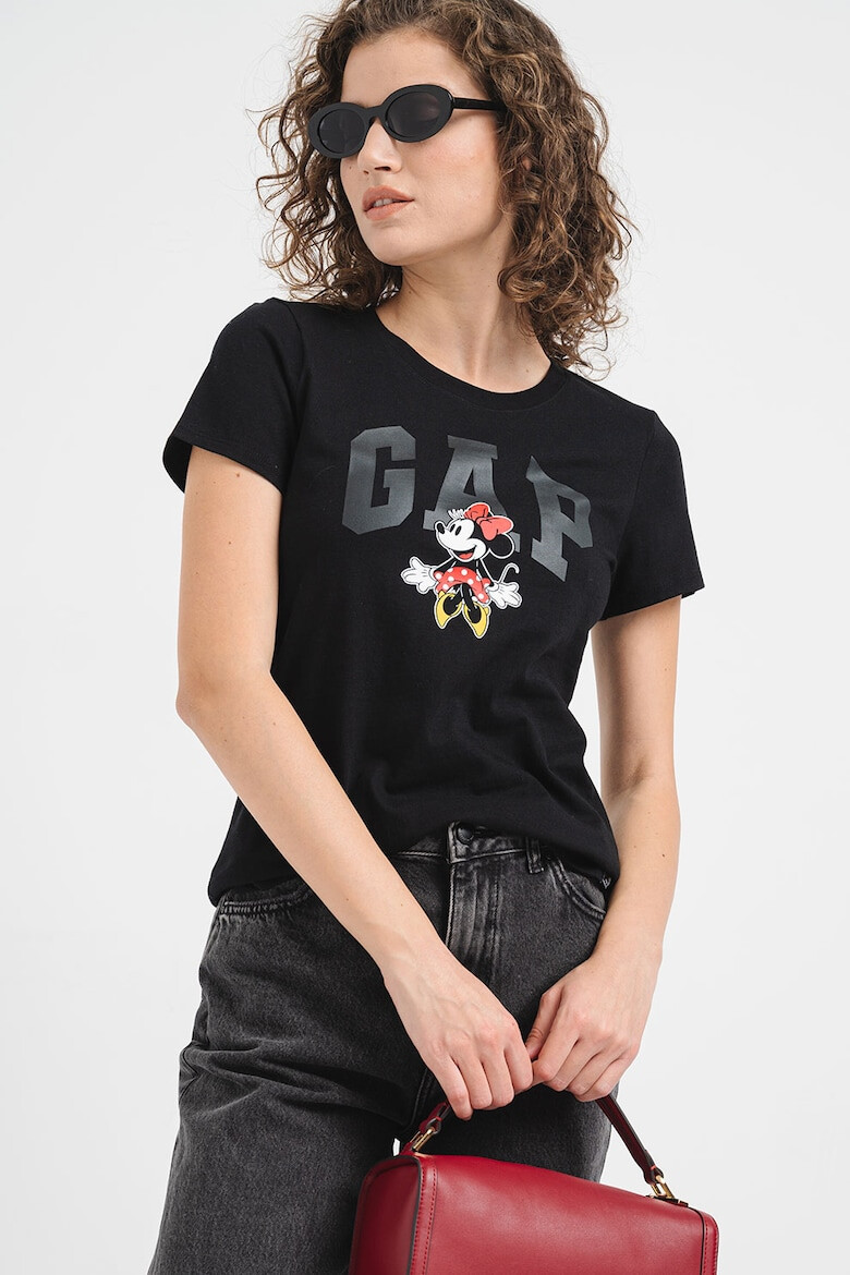 GAP Tricou din bumbac cu imprimeu Minnie Mouse - Pled.ro