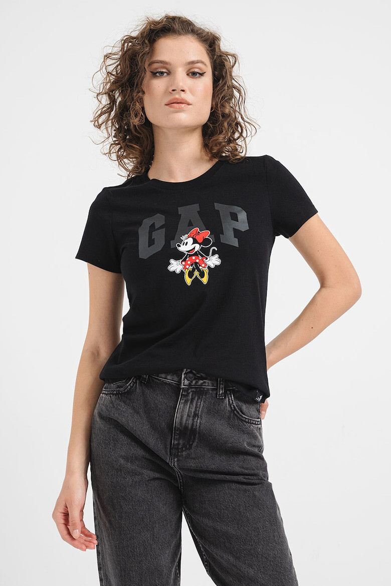 GAP Tricou din bumbac cu imprimeu Minnie Mouse - Pled.ro